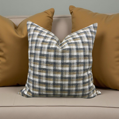 Designer Fabric Chattanooga Bedrock 22x22" Knife Edge Decorative Throw Pillow
