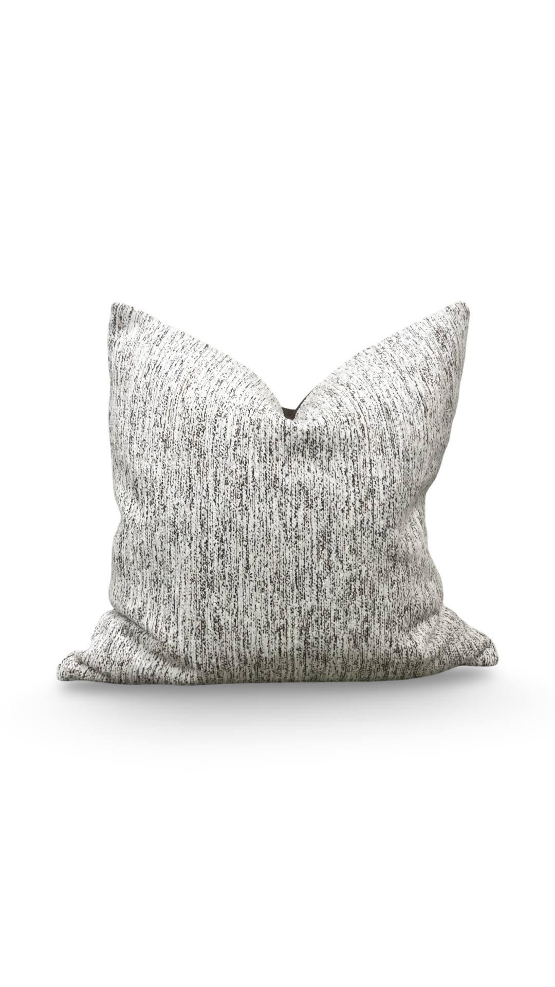 Coco Chenille Doe 22x22" Knife Edge Decorative Throw Pillow