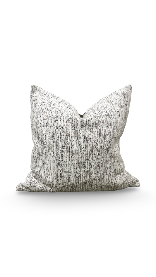Coco Chenille Doe 22x22" Knife Edge Decorative Throw Pillow