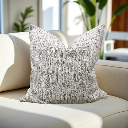 Coco Chenille Doe 22x22" Knife Edge Decorative Throw Pillow