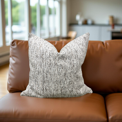Coco Chenille Doe 22x22" Knife Edge Decorative Throw Pillow
