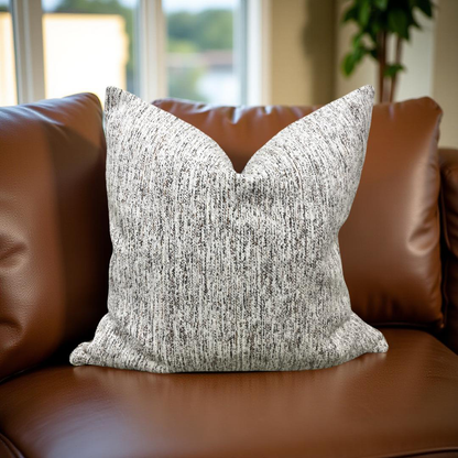 Coco Chenille Doe 22x22" Knife Edge Decorative Throw Pillow