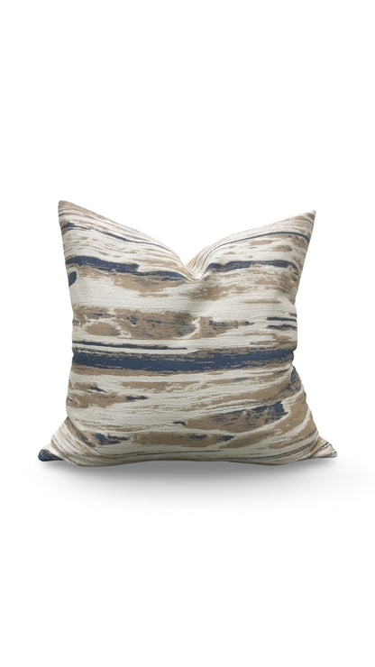 Pollack Decorative Pillow Topography Surf 20x20" Knife Edge Cover