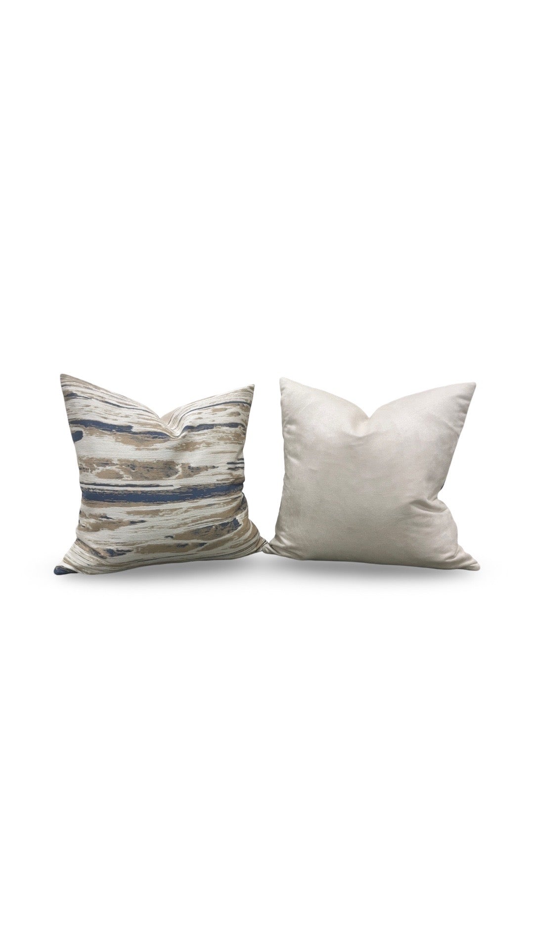 Pollack Decorative Pillow Topography Surf 20x20" Knife Edge Cover