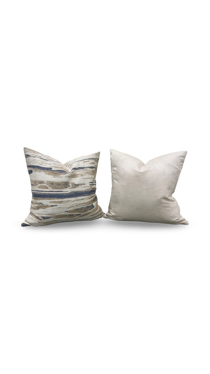 Pollack Decorative Pillow Topography Surf 20x20" Knife Edge Cover