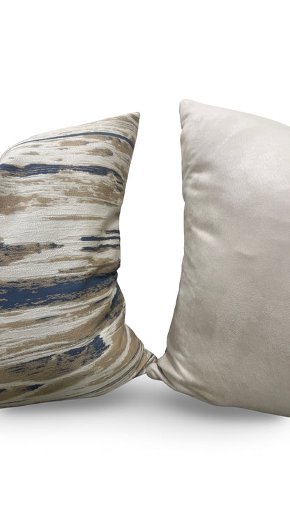 Pollack Decorative Pillow Topography Surf 20x20" Knife Edge Cover