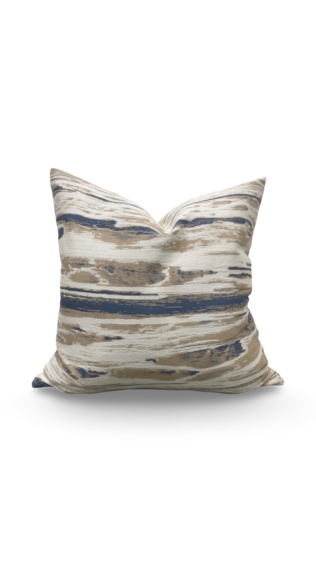Pollack Decorative Pillow Topography Surf 20x20" Knife Edge Cover