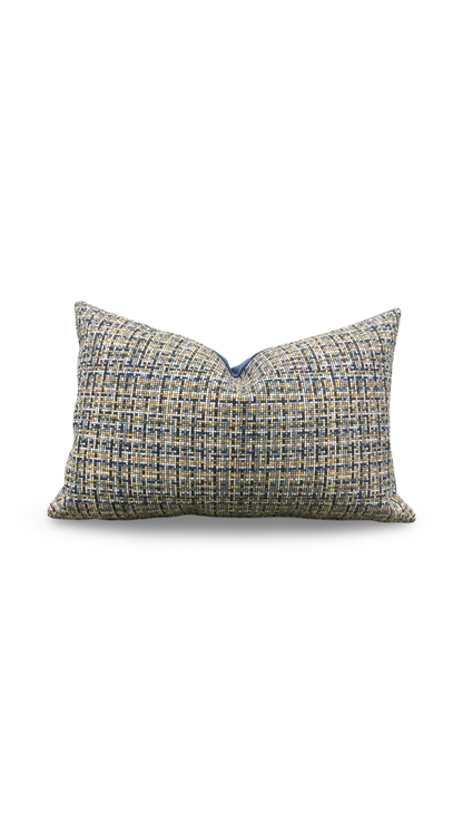 Tokyo Iris 12X18" Knife Edge Decorative Lumbar Pillow
