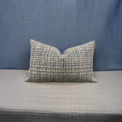 Tokyo Iris 12X18" Knife Edge Decorative Lumbar Pillow