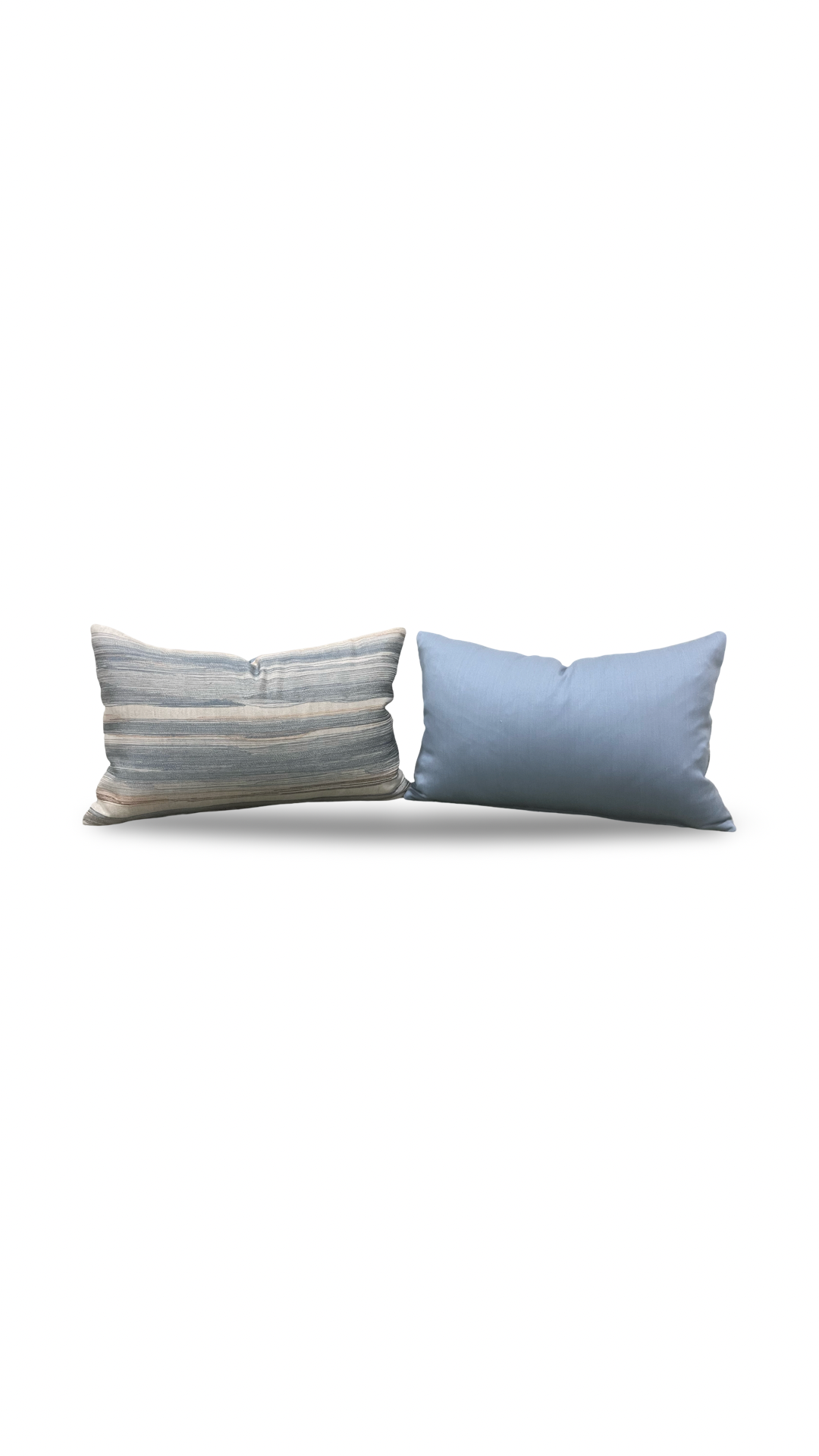 Pollack Lumbar Pillow True Horizon Desert 12x18" Knife Edge Cover
