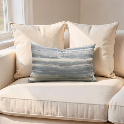 Pollack Lumbar Pillow True Horizon Desert 12x18" Knife Edge Cover