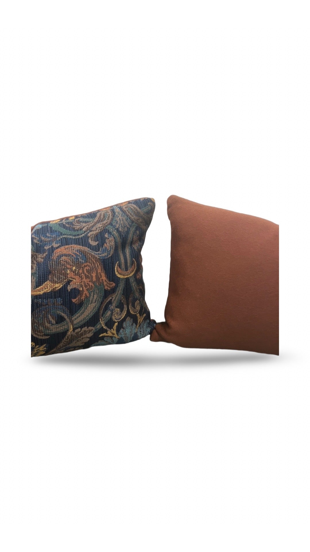 Prelle Lumbar Pillow Noir Saturne 12x18" Knife Edge Cover