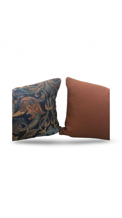 Prelle Lumbar Pillow Noir Saturne 12x18" Knife Edge Cover