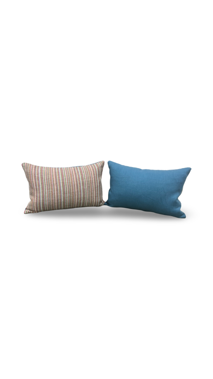 Esker Multi 12X18" Knife Edge Decorative Pillow
