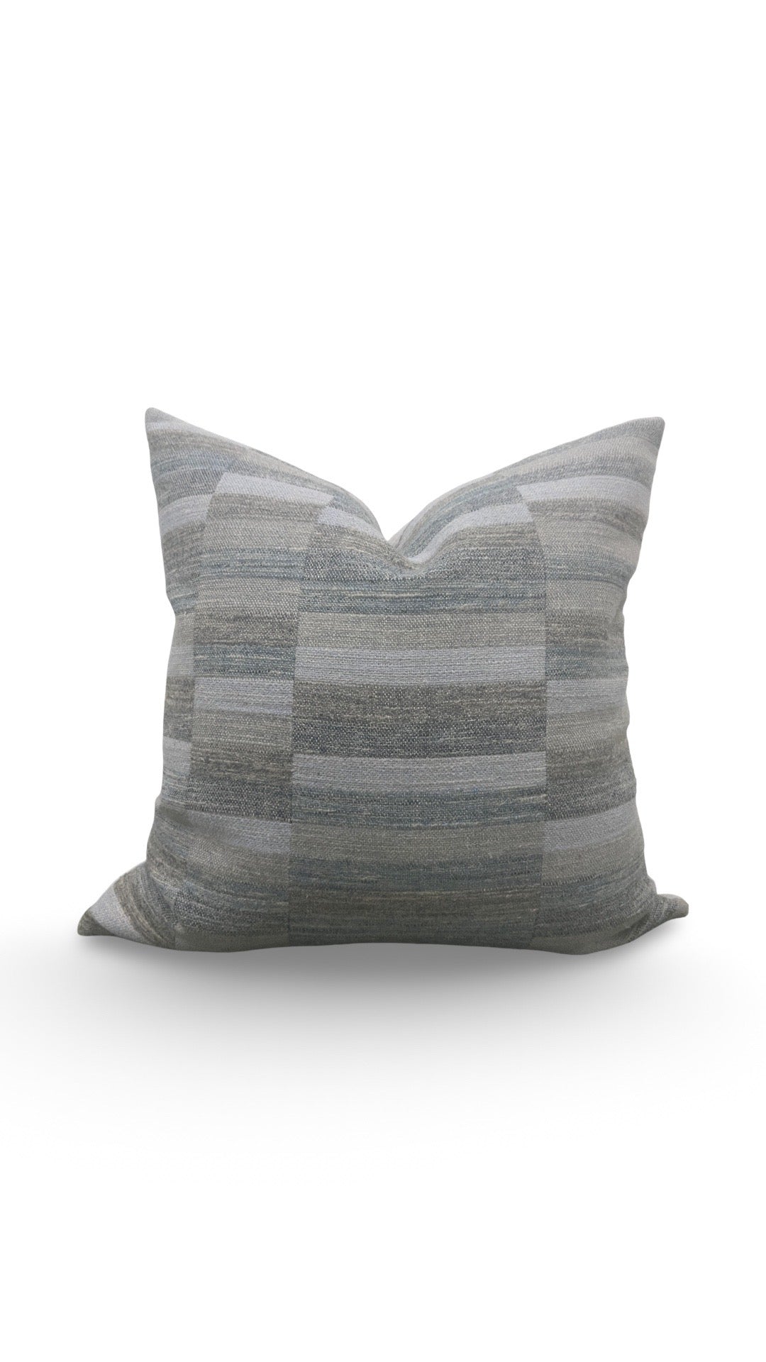 Rogers & Goffigon Decorative Pillow Landscape Waterside 22x22" Knife Edge Cover