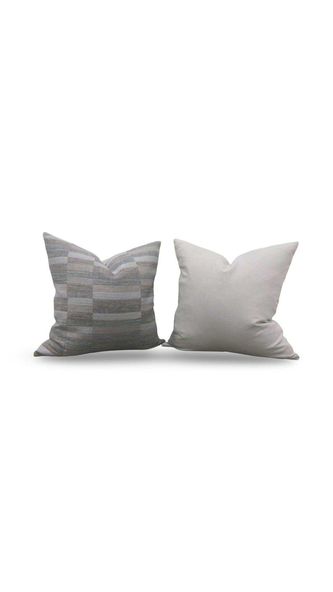 Rogers & Goffigon Decorative Pillow Landscape Waterside 22x22" Knife Edge Cover