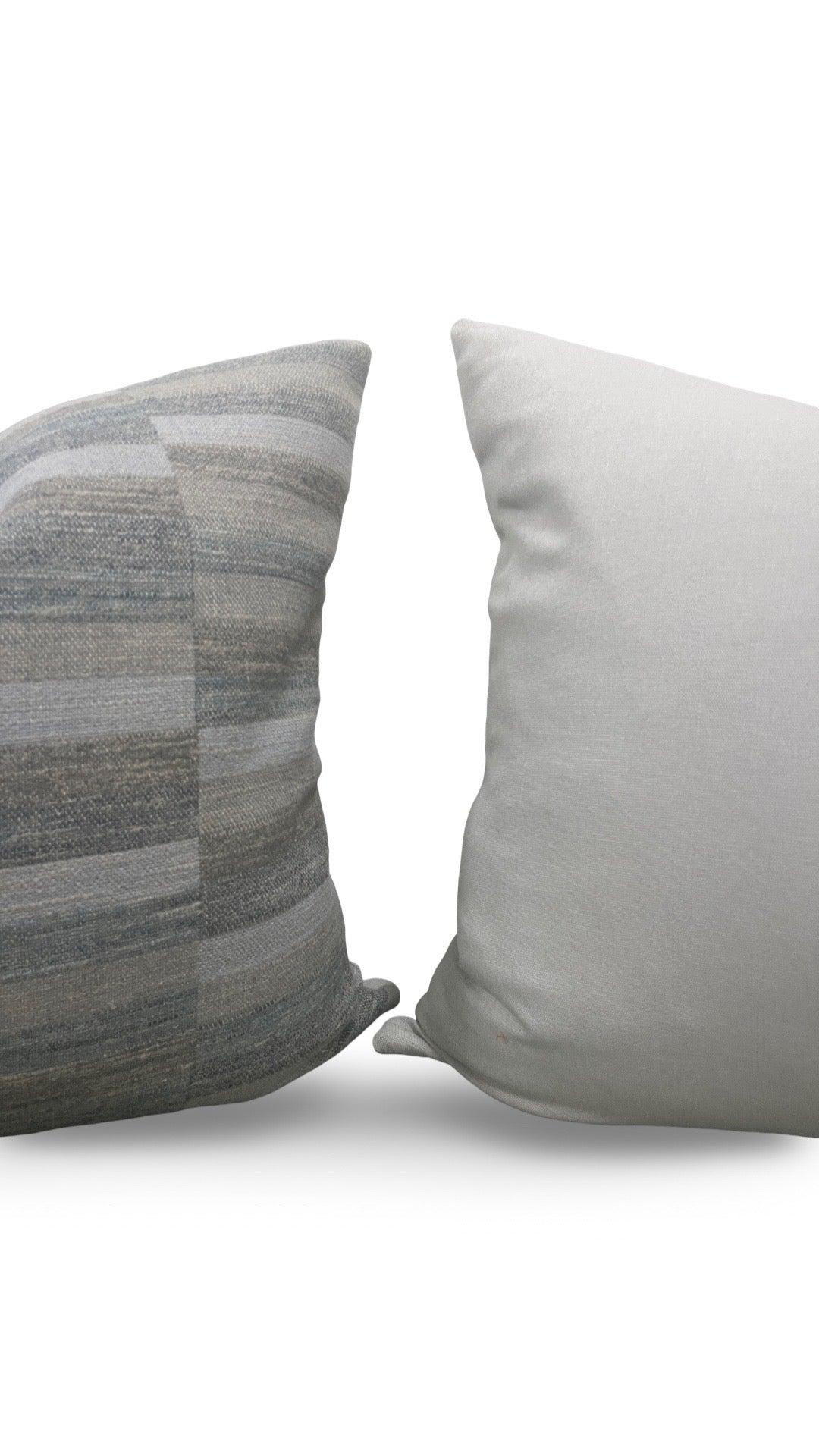 Rogers & Goffigon Decorative Pillow Landscape Waterside 22x22" Knife Edge Cover