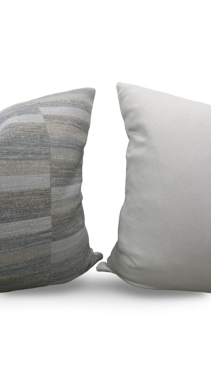 Rogers & Goffigon Decorative Pillow Landscape Waterside 22x22" Knife Edge Cover