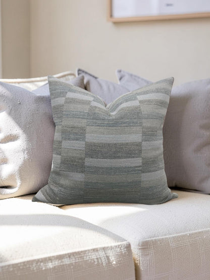 Rogers & Goffigon Decorative Pillow Landscape Waterside 22x22" Knife Edge Cover