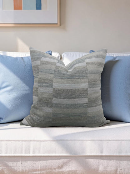 Rogers & Goffigon Decorative Pillow Landscape Waterside 22x22" Knife Edge Cover