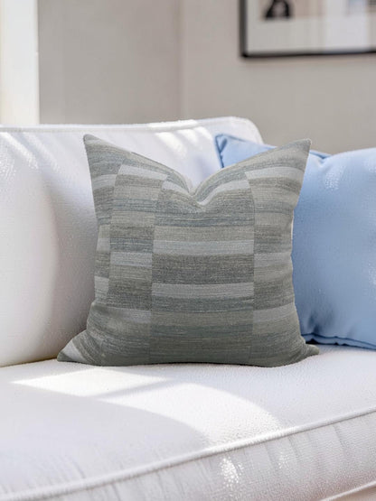 Rogers & Goffigon Decorative Pillow Landscape Waterside 22x22" Knife Edge Cover