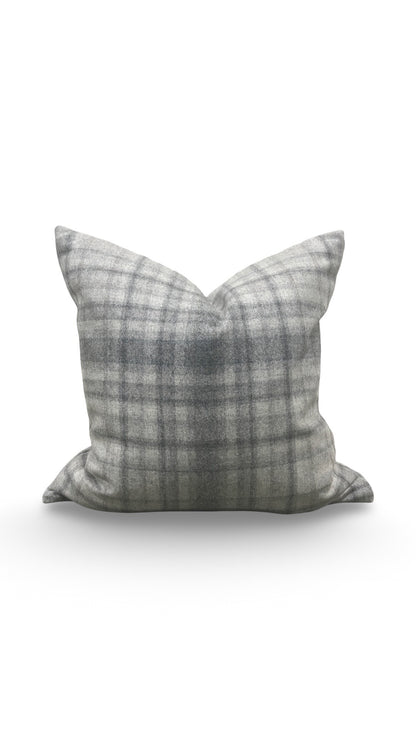 Plaid Decorative Pillow Bronte Stately 20x20" Knife Edge Cover