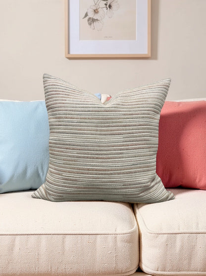 Rogers & Goffigon Decorative Pillow Dhurrie Fiesta 20x20" Knife Edge Cover