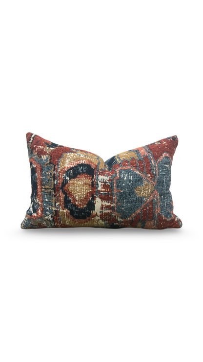 Old Taggington Jasper 12X18" Knife Edge Decorative Lumbar Pillow
