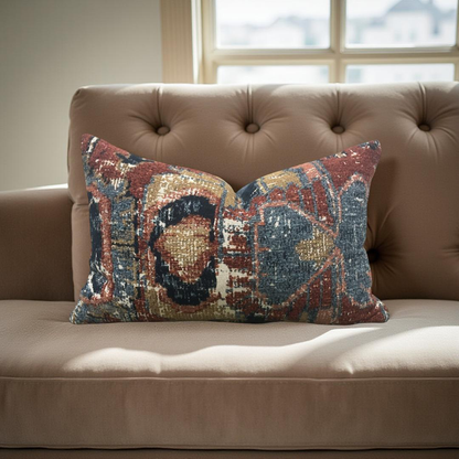Old Taggington Jasper 12X18" Knife Edge Decorative Lumbar Pillow