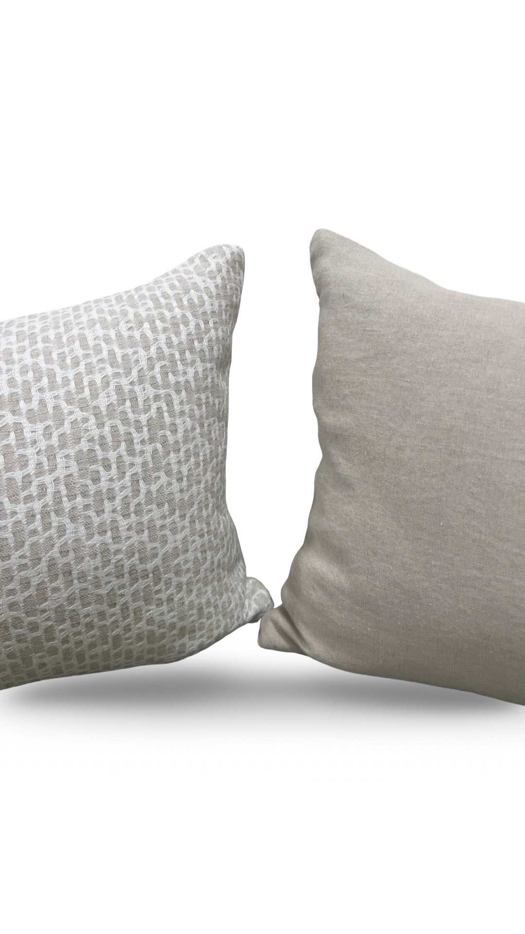 Rogers & Goffigon Lumbar Pillow Dialogues Frieze 12x18" Knife Edge Cover