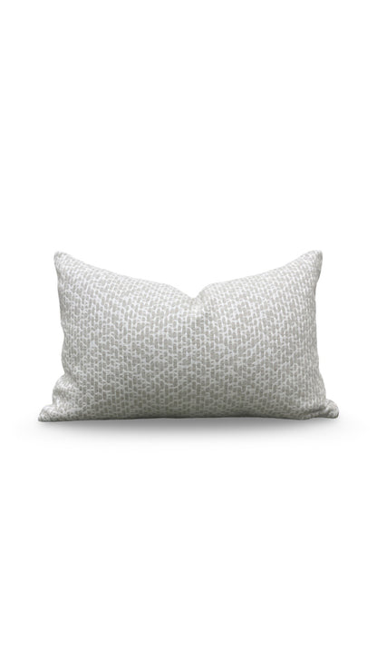 Rogers & Goffigon Lumbar Pillow Dialogues Frieze 12x18" Knife Edge Cover