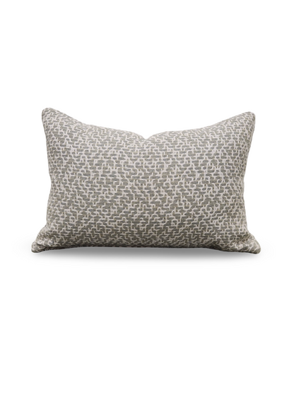 Rogers & Goffigon Lumbar Pillow Dialogues Jungle 12x18" Knife Edge Cover