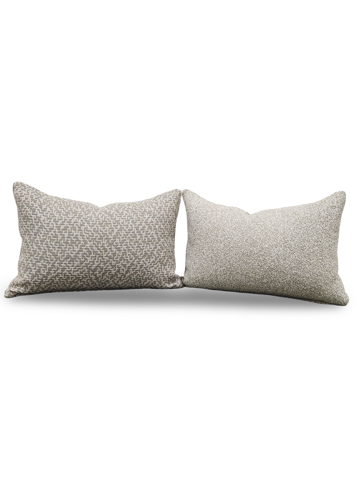 Rogers & Goffigon Lumbar Pillow Dialogues Jungle 12x18" Knife Edge Cover