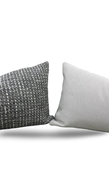 Lumbar Pillow Ariana Umber 12x18" Knife Edge Cover