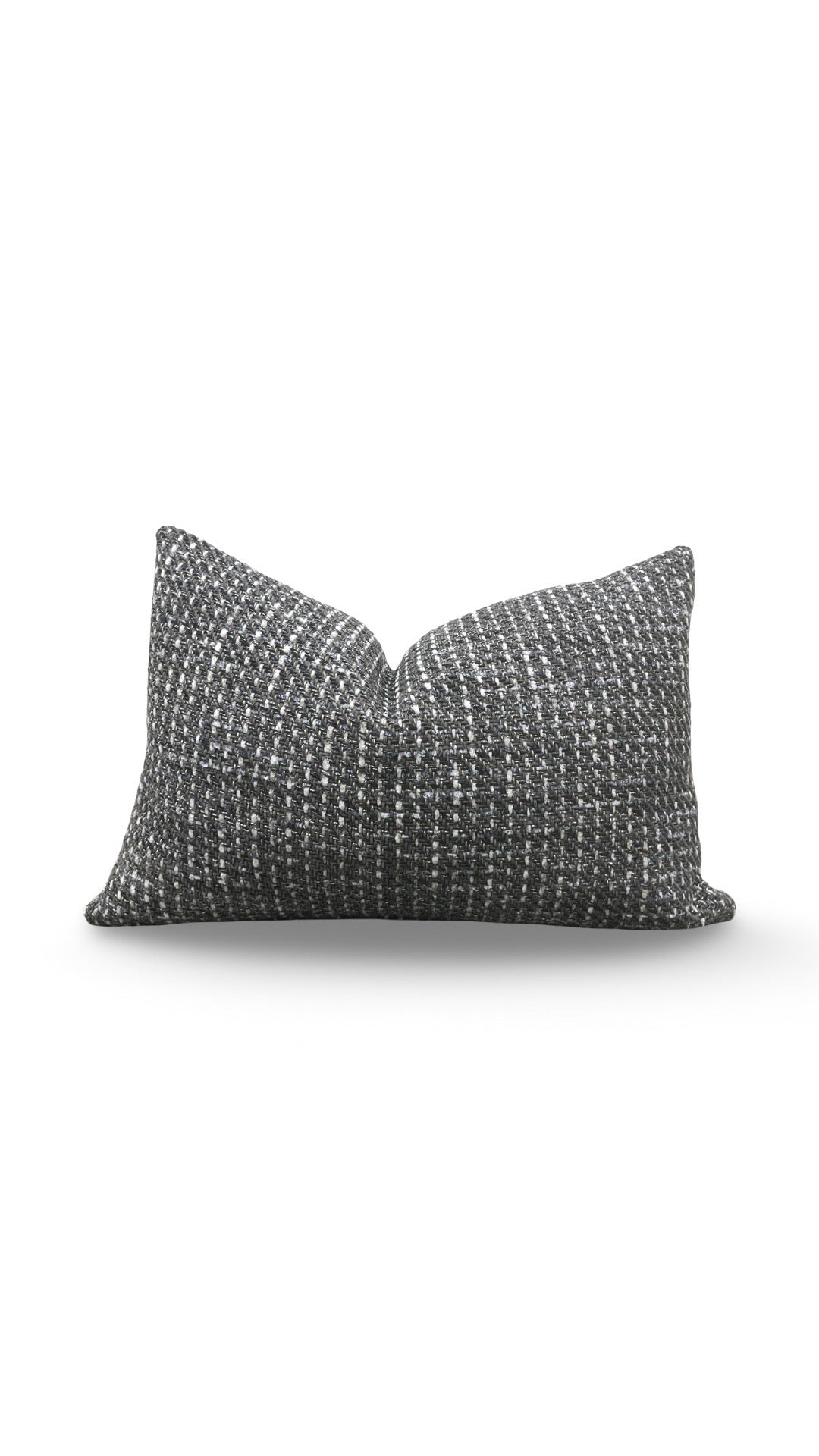Lumbar Pillow Ariana Umber 12x18" Knife Edge Cover