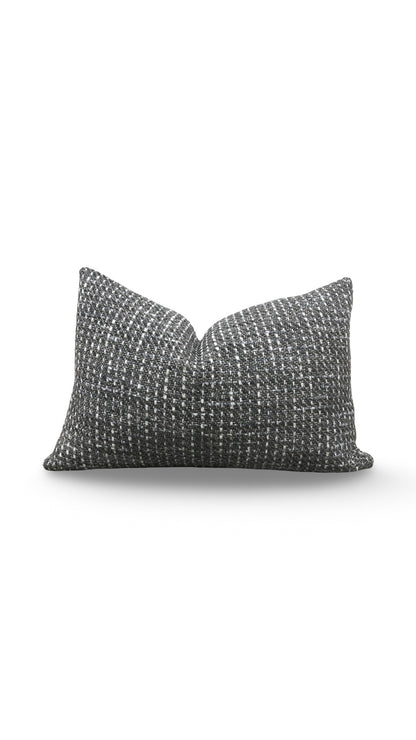 Lumbar Pillow Ariana Umber 12x18" Knife Edge Cover