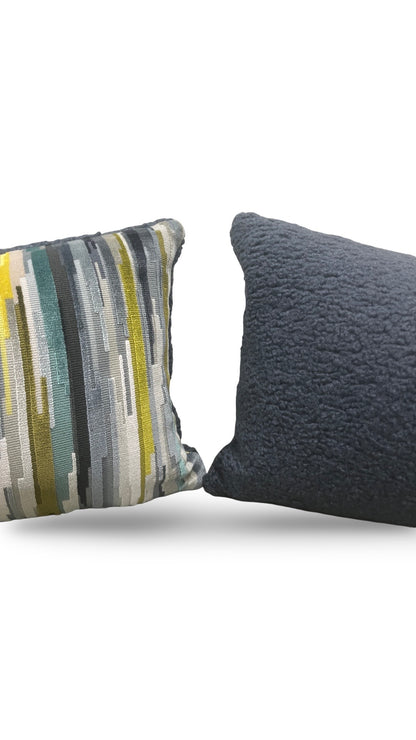 Lumbar Pillow Benito Verditer 12x18" Knife Edge Cover