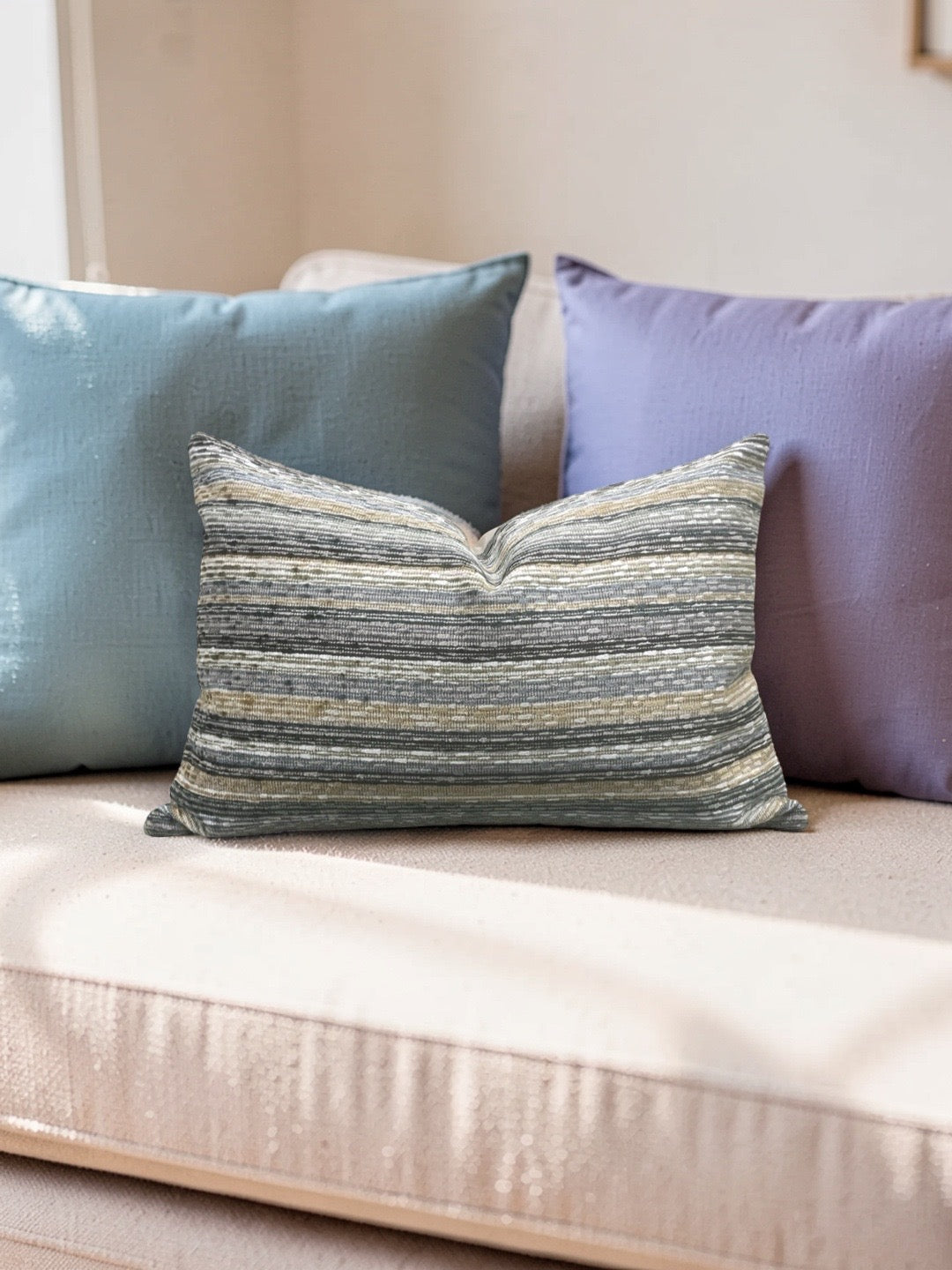 Lumbar Pillow Issia Tamarind 12x18" Knife Edge Cover
