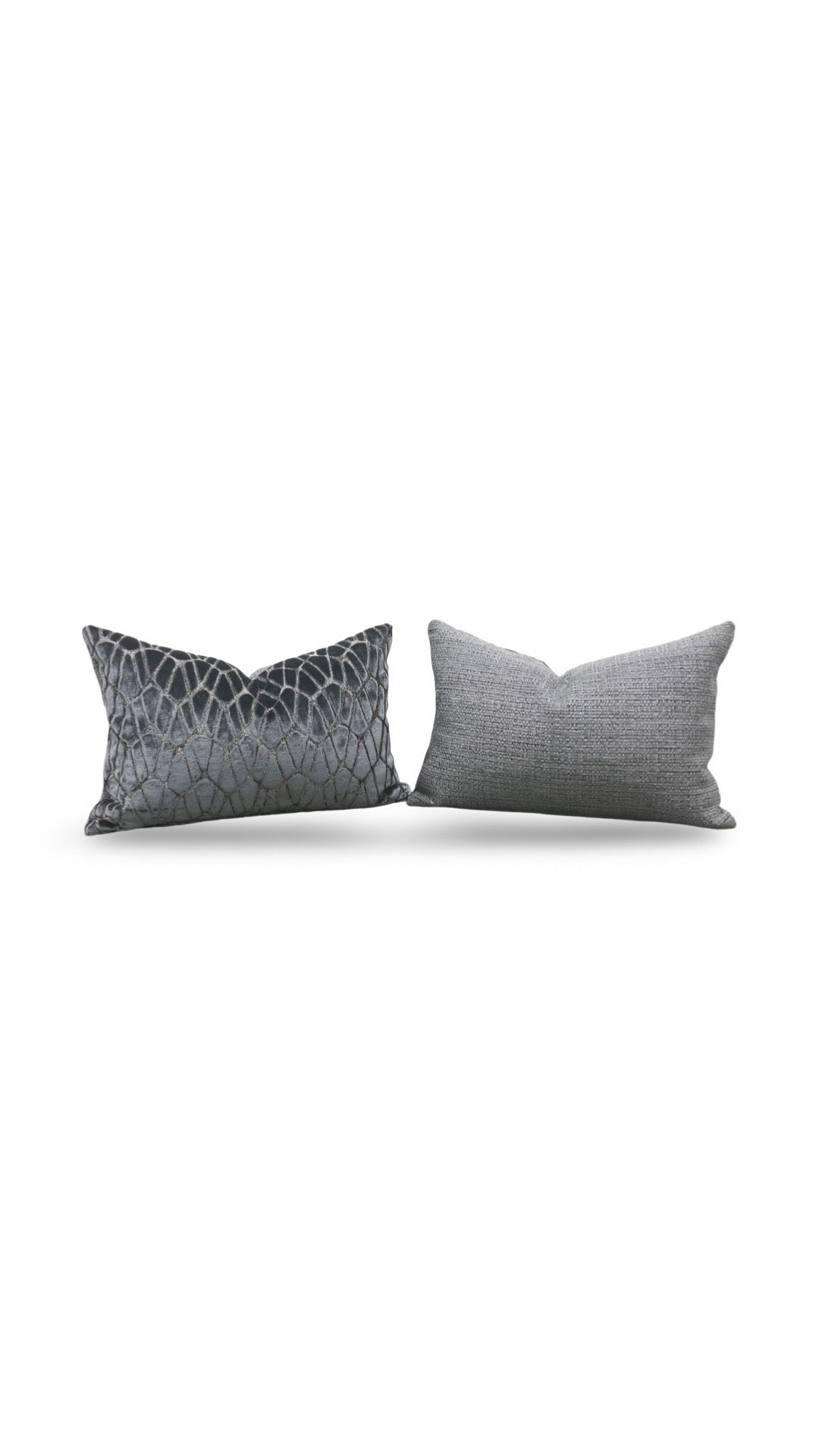 Lumbar Pillow Rombo Storm 12x18" Knife Edge Cover