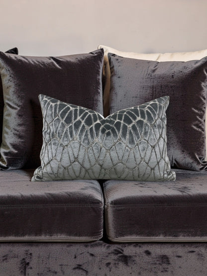 Lumbar Pillow Rombo Storm 12x18" Knife Edge Cover