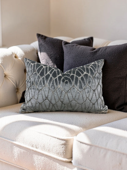 Lumbar Pillow Rombo Storm 12x18" Knife Edge Cover