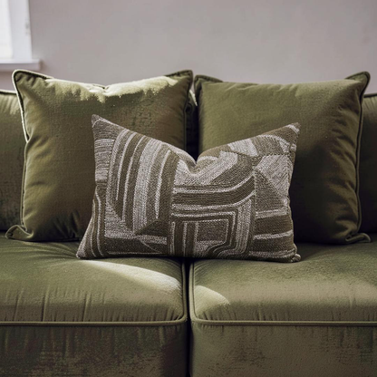 Lumbar Pillow Modulo Wakame 12x18" Knife Edge Cover