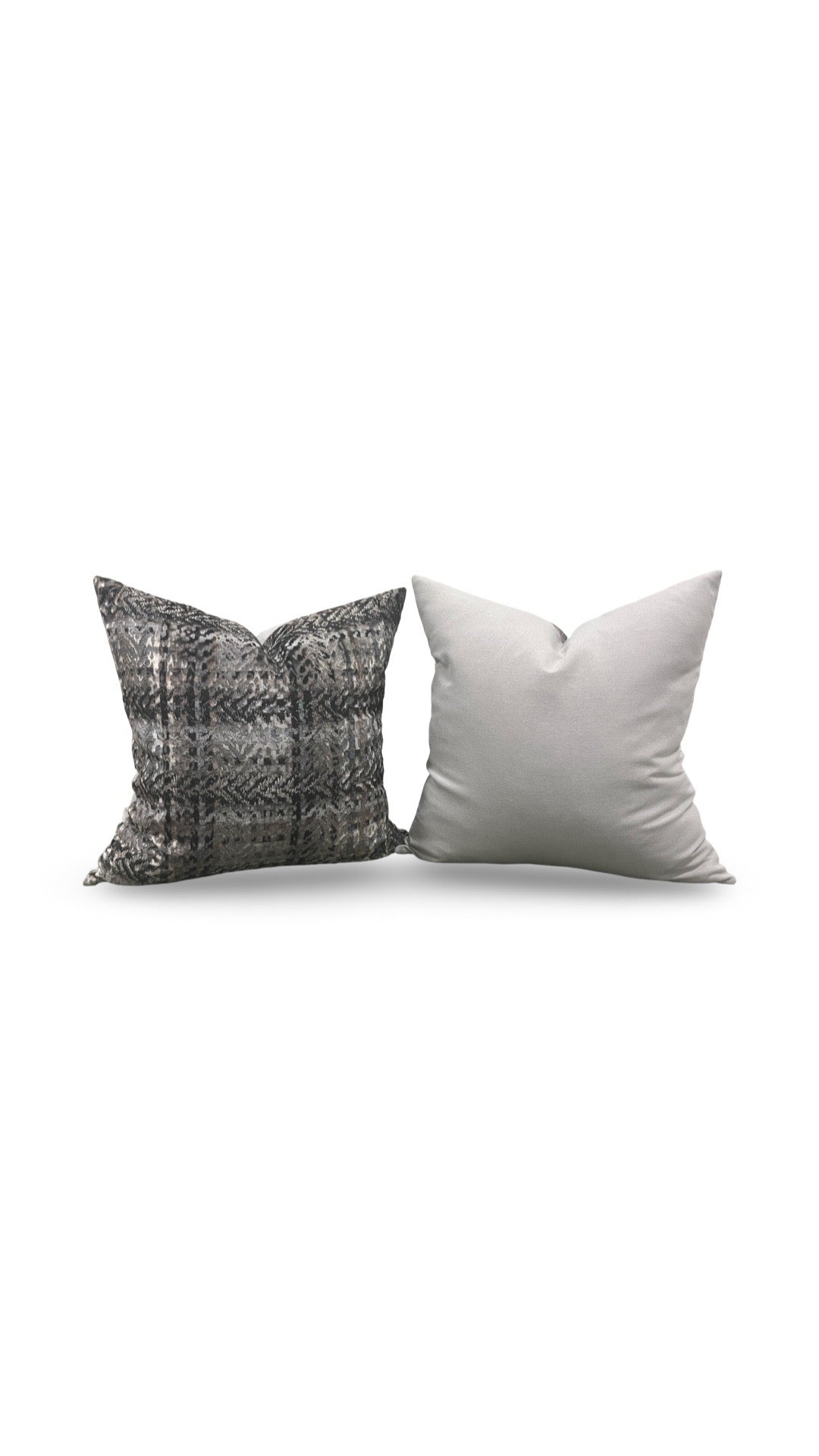 Romo Decorative Pillow Zurana Oxide 22x22" Knife Edge Cover