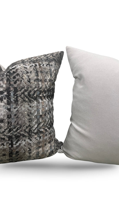Romo Decorative Pillow Zurana Oxide 22x22" Knife Edge Cover