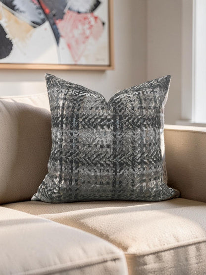 Romo Decorative Pillow Zurana Oxide 22x22" Knife Edge Cover