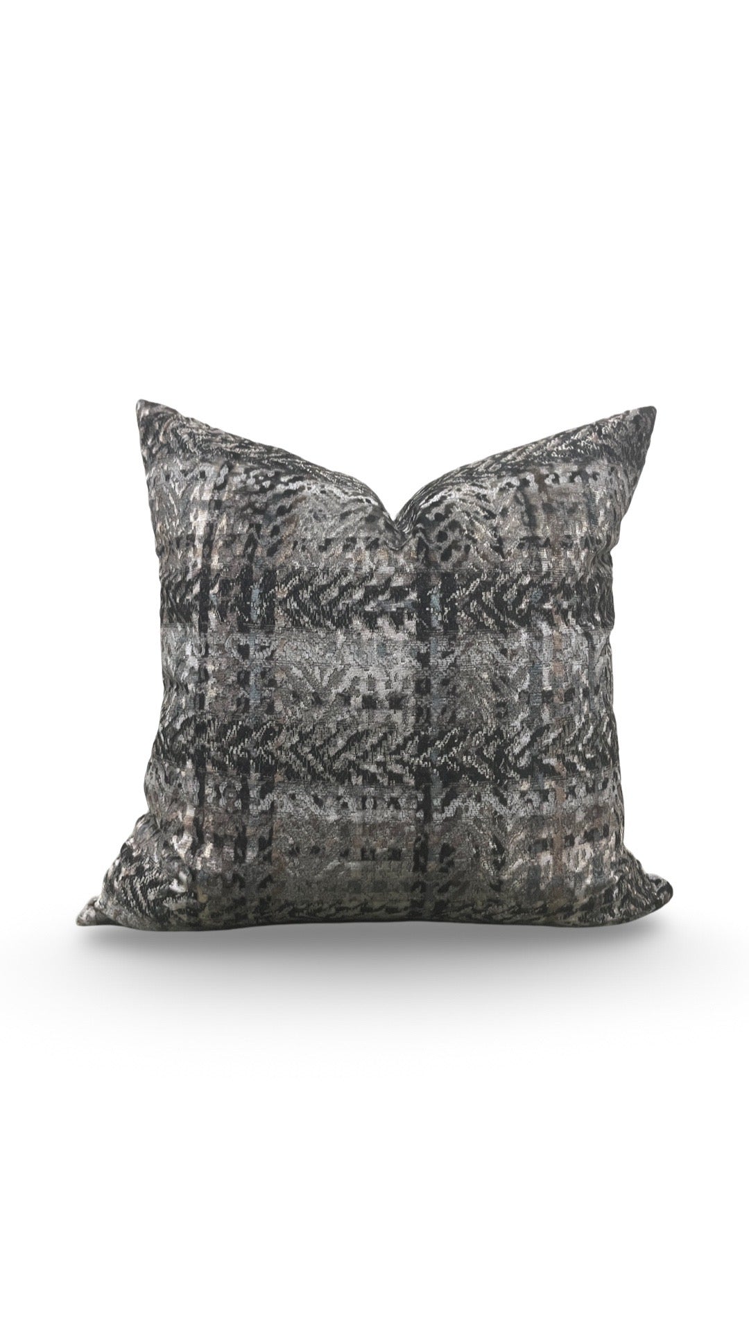 Romo Decorative Pillow Zurana Oxide 22x22" Knife Edge Cover