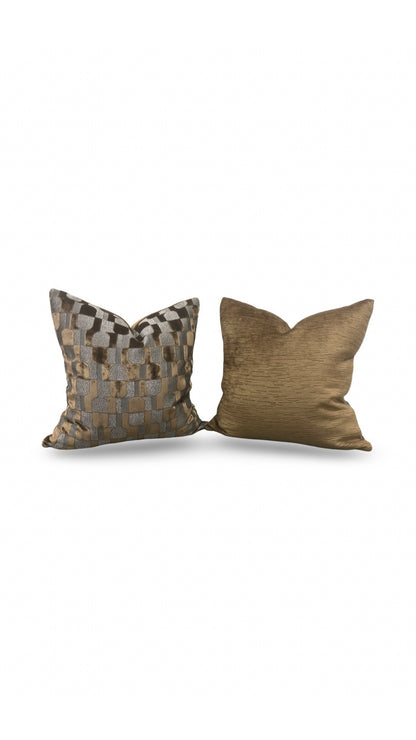 Decorative Pillow Arkose Cumin - 20x20" Knife Edge Cover