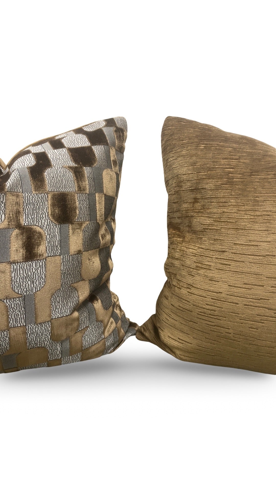 Decorative Pillow Arkose Cumin - 20x20" Knife Edge Cover