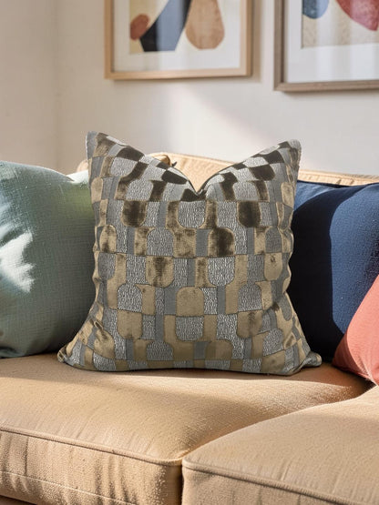 Decorative Pillow Arkose Cumin - 20x20" Knife Edge Cover
