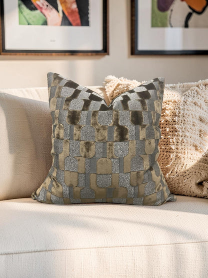 Decorative Pillow Arkose Cumin - 20x20" Knife Edge Cover